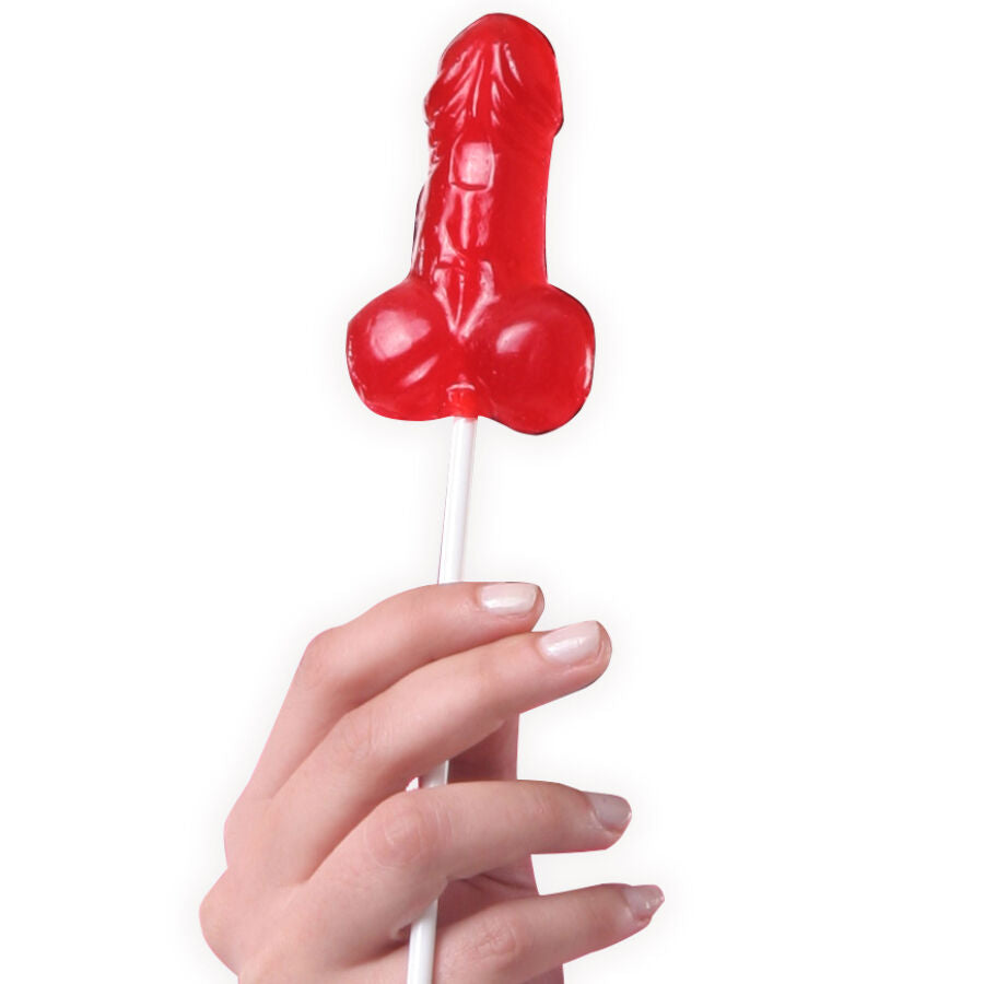 Secret Play – Sucette en forme de Pénis - Fraise