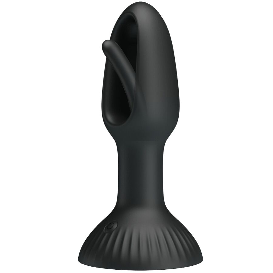 Plug Anal Vibrant Langue Hubert Noir - Pretty Love