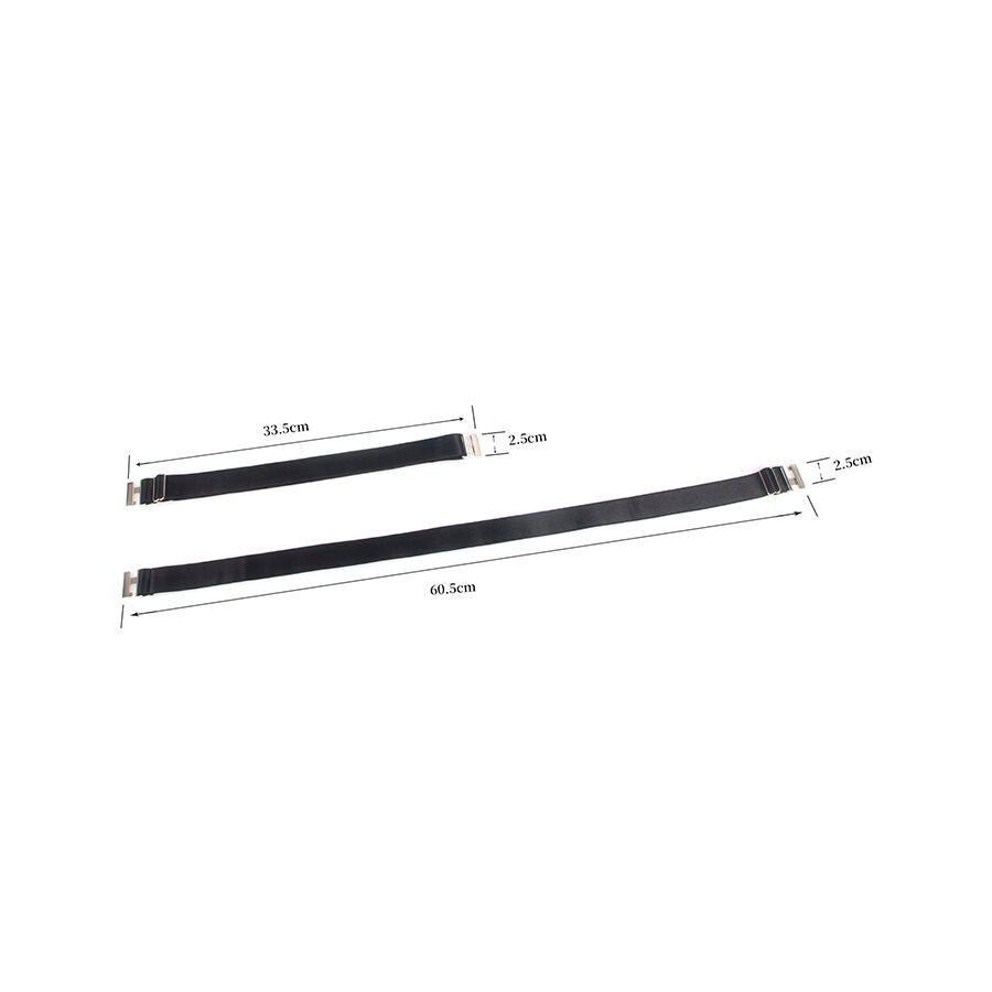 Anneaux de Jambe Boucles Réglables Noires - Subblime - SUBBLIME ACCESORIES