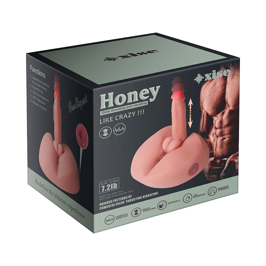 Gode Réaliste Vibrant Honey 25cm - XISE