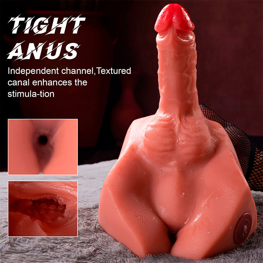 Masturbateur Anal Gode Réaliste Michael avec Poussée - XISE