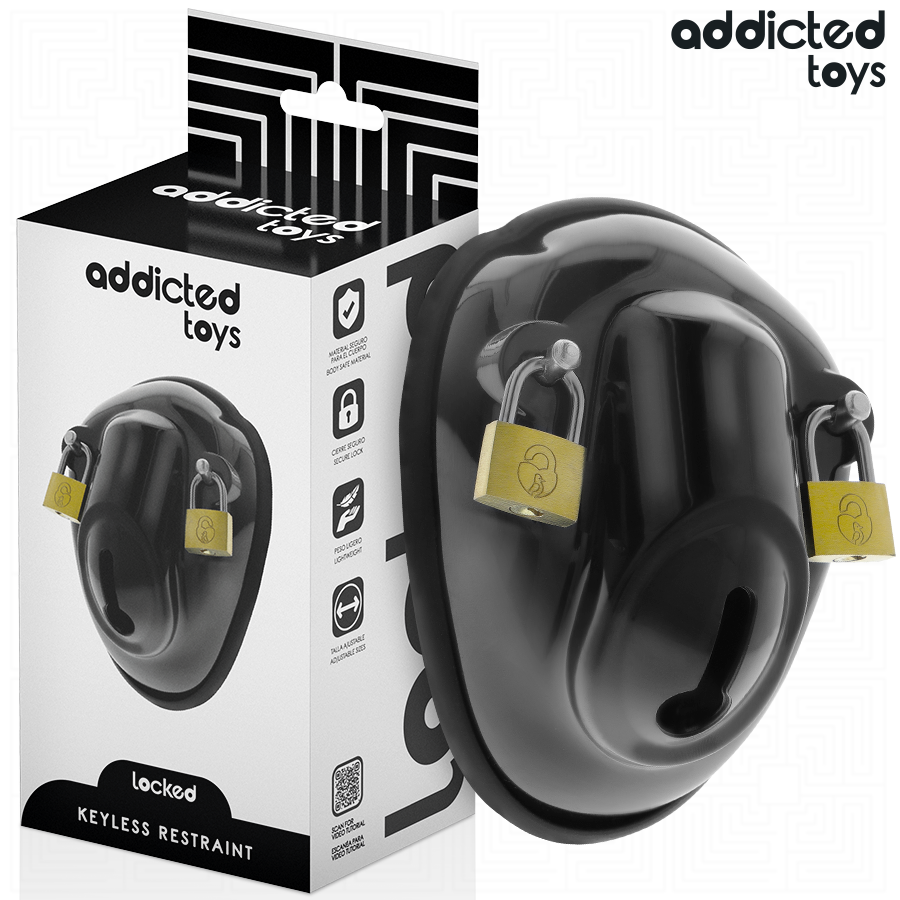 Cage de Chasteté Locked Coquille 11,5 cm - Addicted Toys