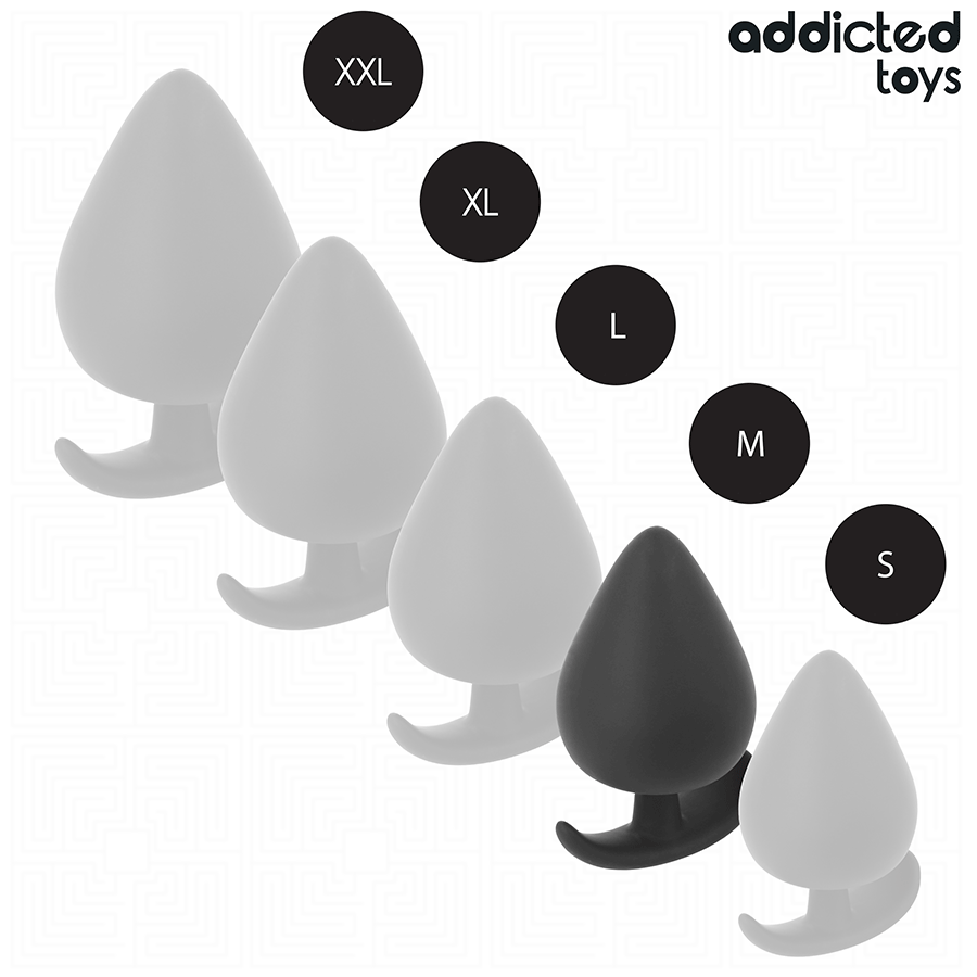 Plug Anal Addicted Toys Taille M 6,6 cm - Addicted Toys