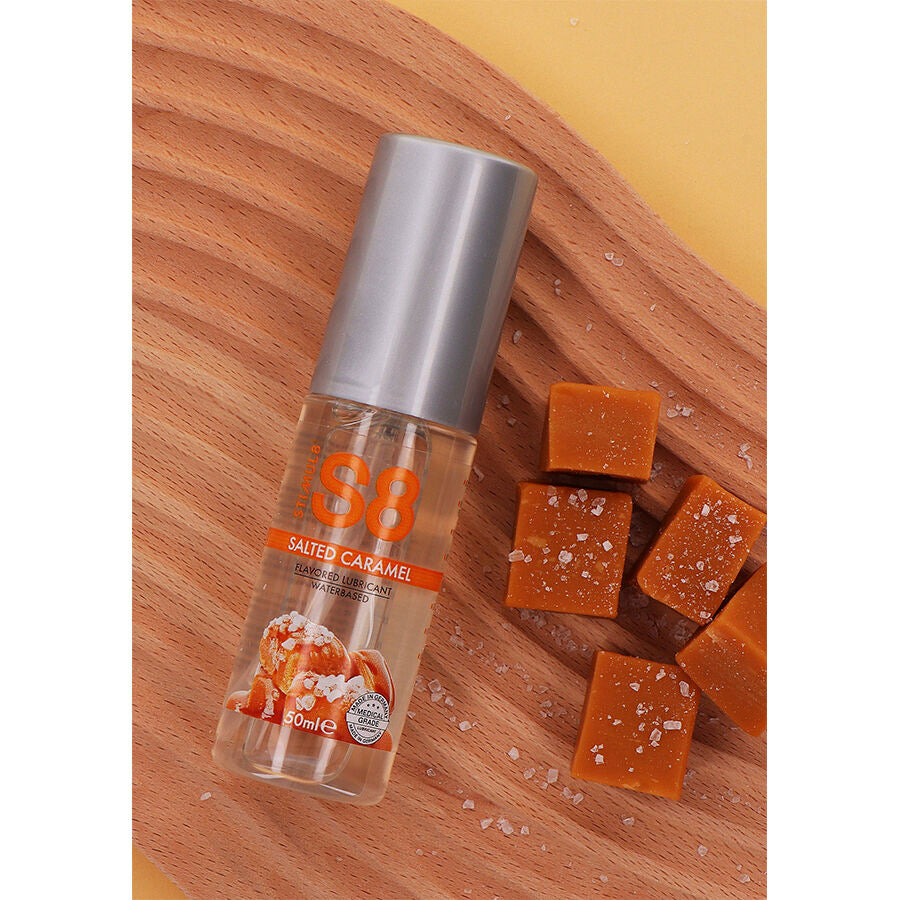 Lubrifiant Aromatisé S8 Caramel Salé 50ml - Stimul8