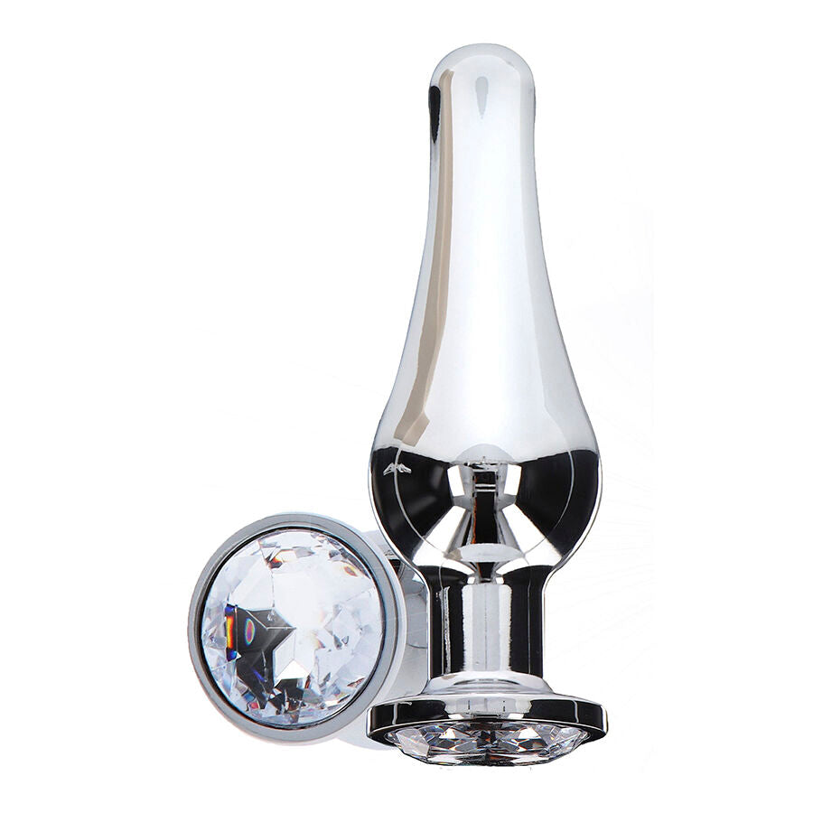 Plug Anal Diamond Bum Bijou Argenté Petit - ToyJoy