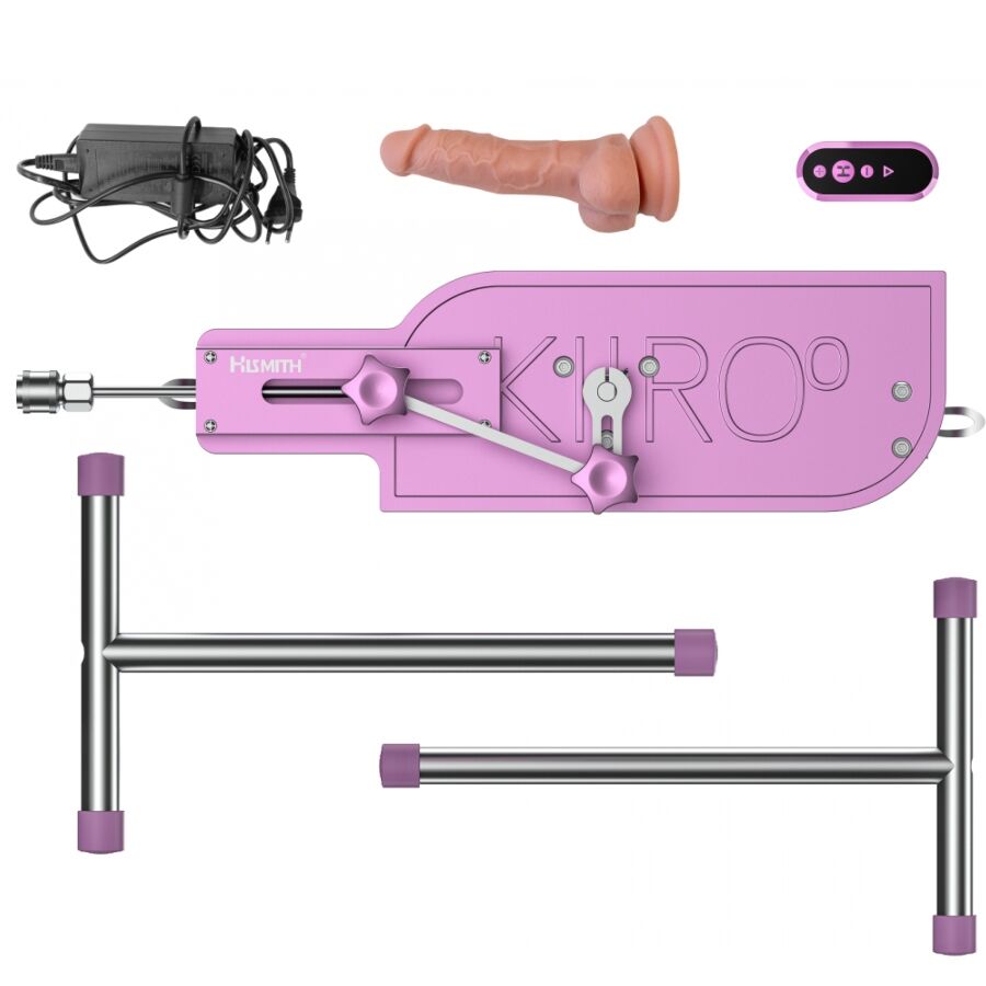 Sex Machine Connectée PleasureDrive avec Gode - Kiiroo