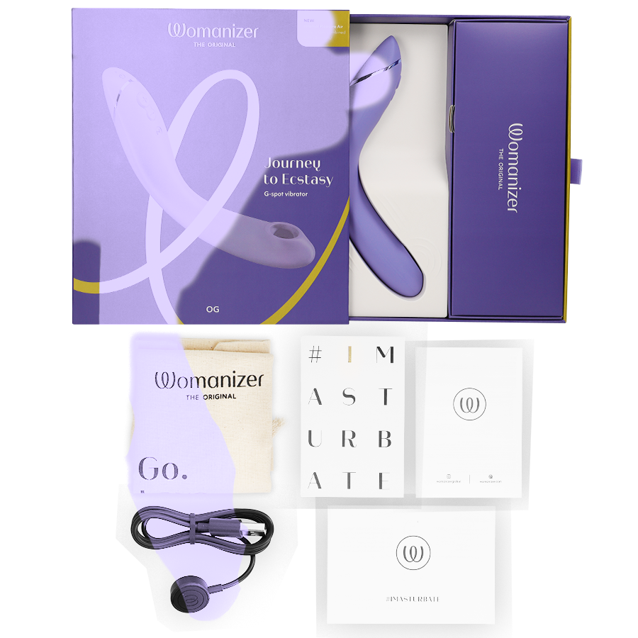 Womanizer - OG G-Spot Vibromasseur point G | Lilas