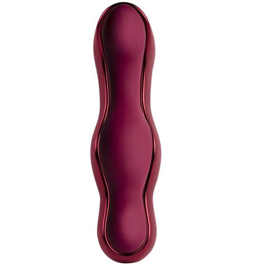 Vibromasseur Ruby Glow Mains Libres Rouge - Rocks-Off
