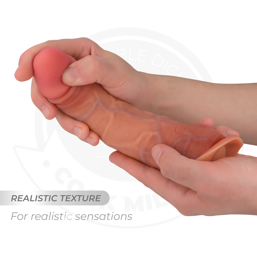 Gode Réaliste Cock Miller Poussée Automatique 20,5cm