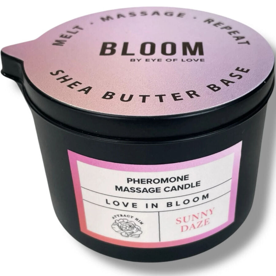 Bougie de Massage Phéromones Sunny Daze 150ml - Eye Of Love - EYE OF LOVE
