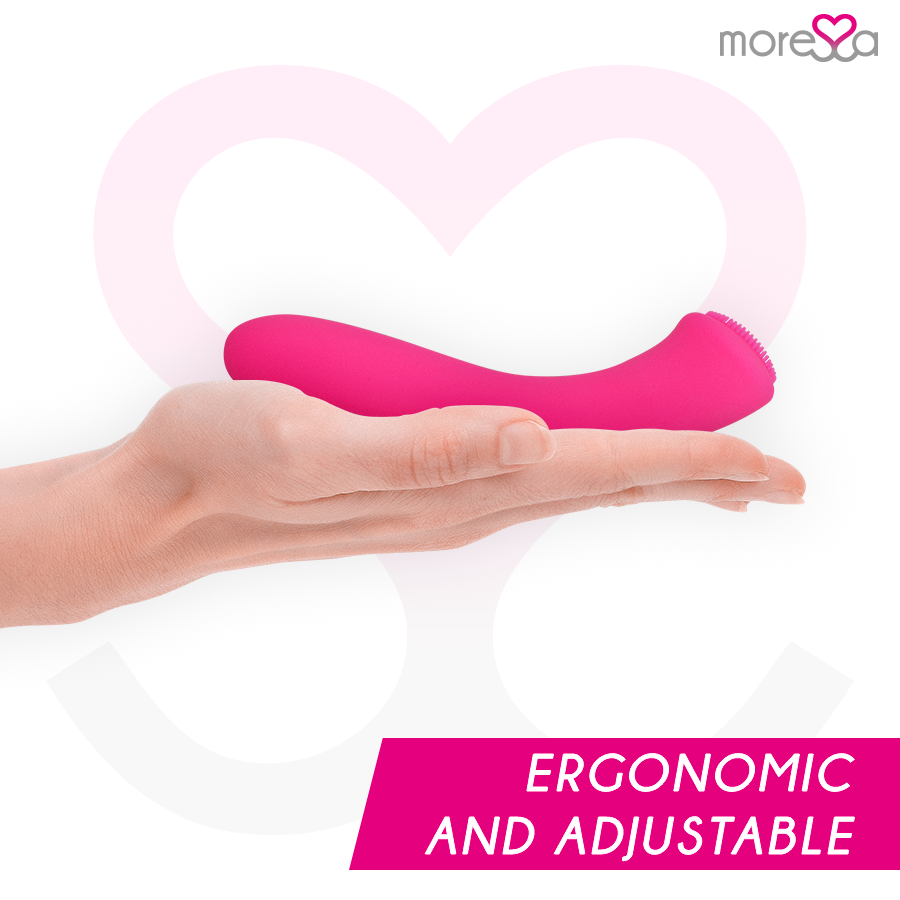 Vibromasseur rechargeable Celso en silicone premium - Moressa - MORESSA