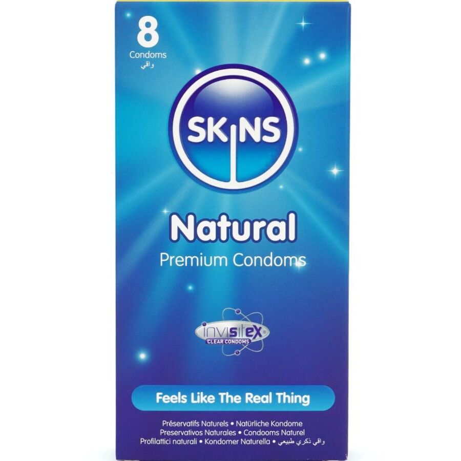 Préservatifs Naturels Premium Pack 8 - Skins - SKINS