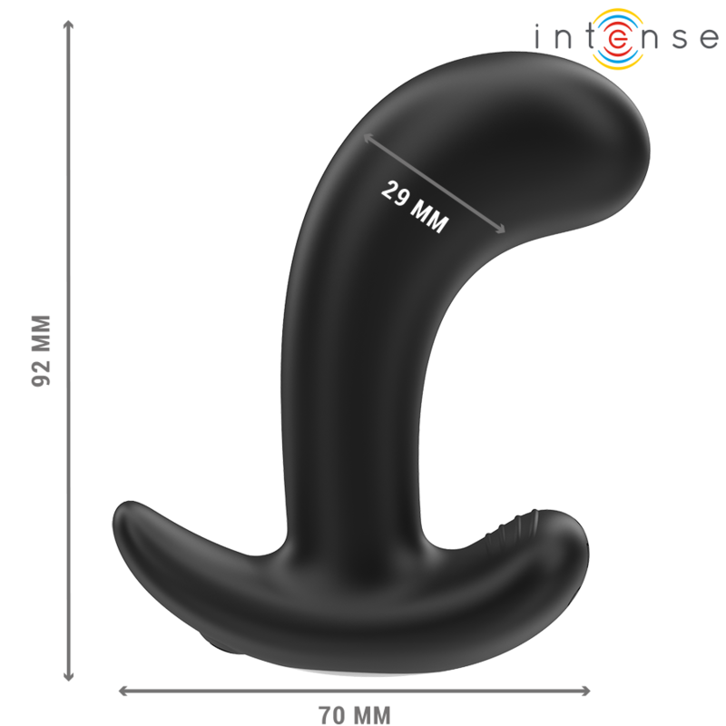 Plug Anal Vibrant Chandler Télécommandé Noir - Intense
