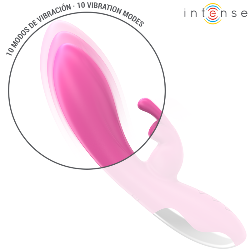 Vibromasseur Rabbit Randall 10 Vibrations Rose - Intense