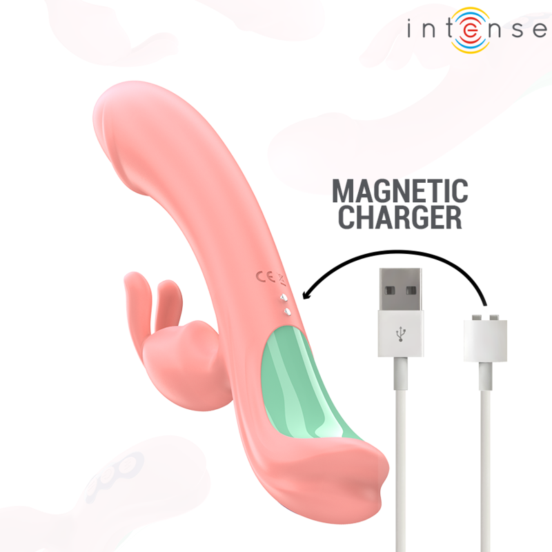 Vibromasseur Rabbit Rachel 5 Vibrations Rose - Intense