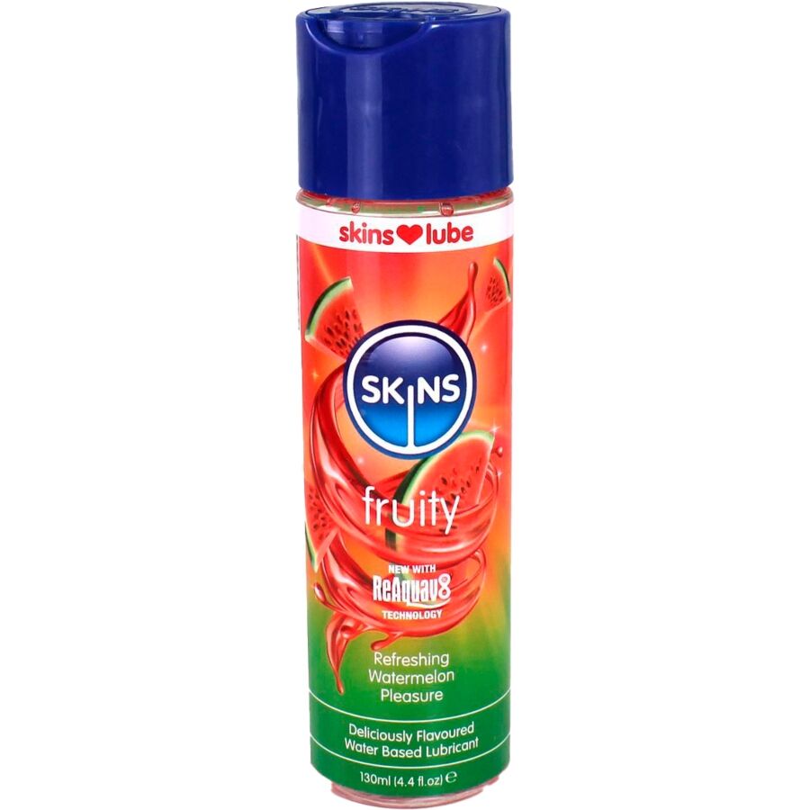 Lubrifiant fruité pastèque 130ml - Skins - SKINS