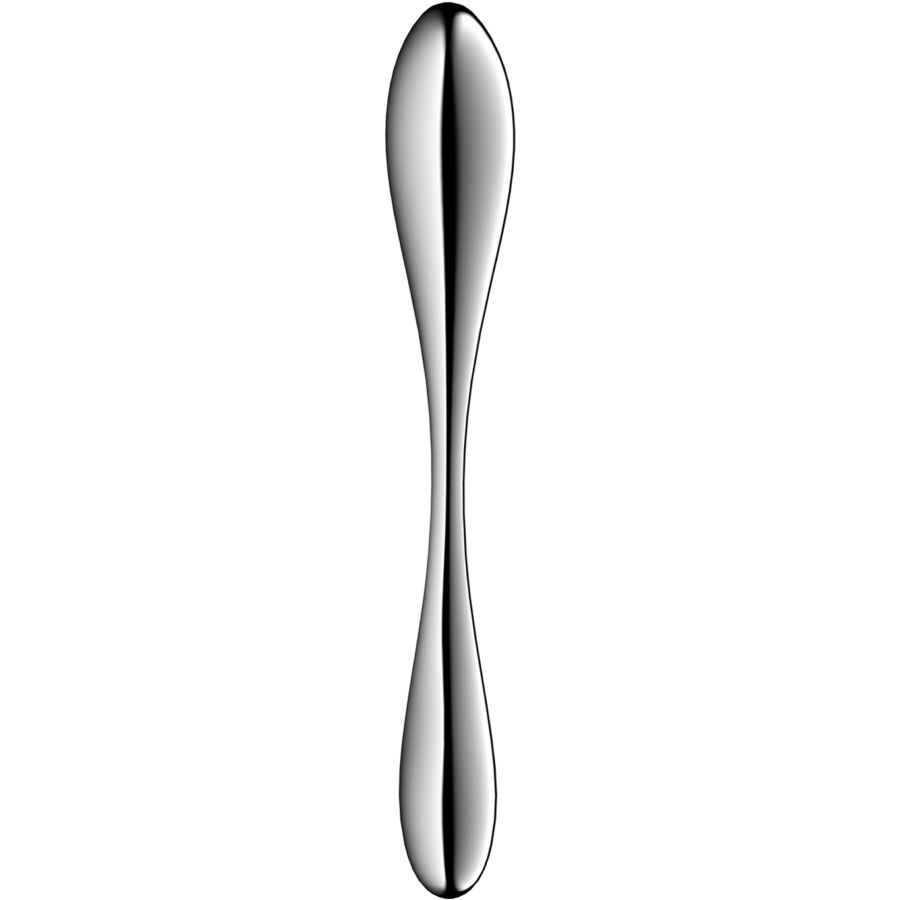 Gode Double Star Force 3 Acier Inoxydable - Satisfyer