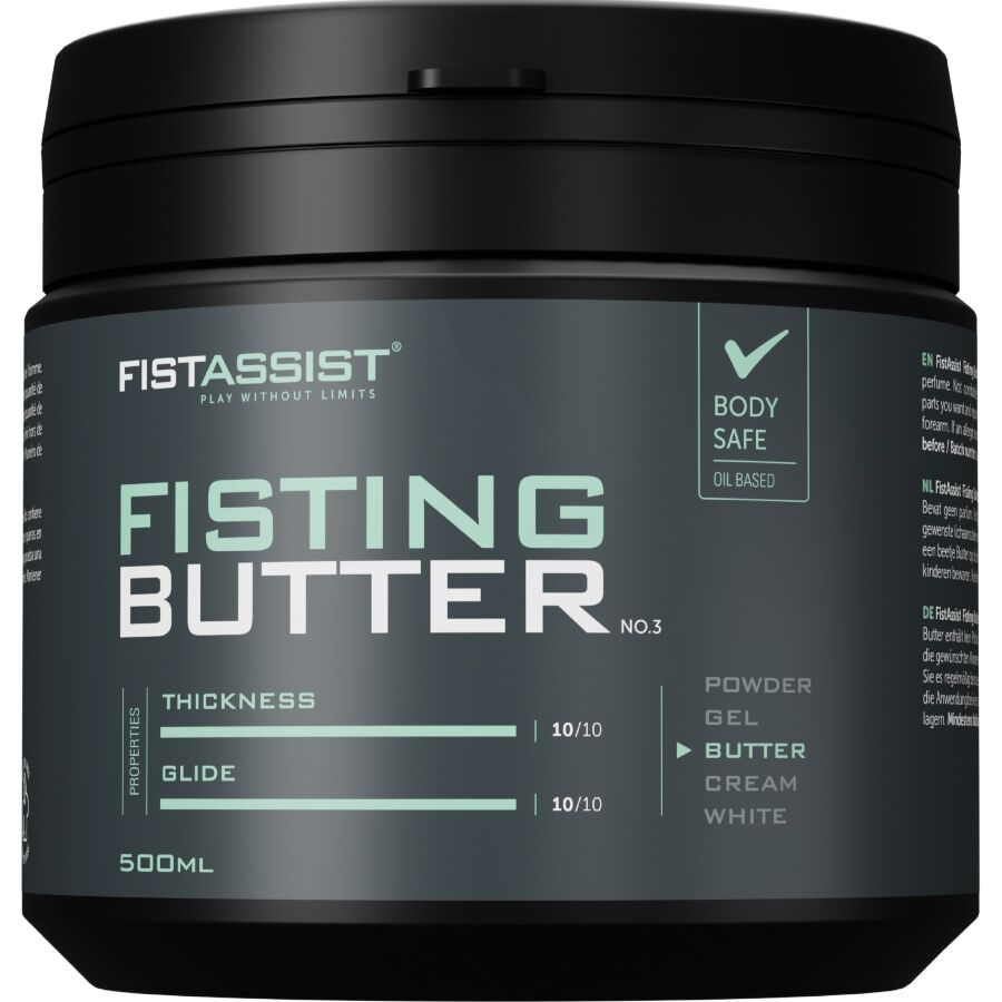 Lubrifiant Fist Assist Butter 500ml - Cobeco - COBECO - FIST ASSIST