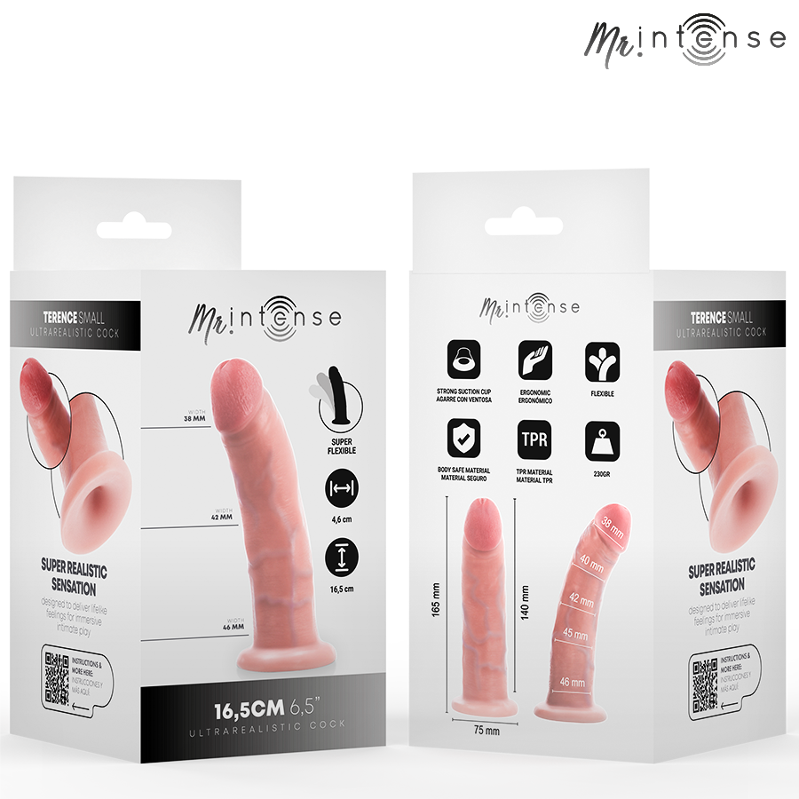 Godemichet Réaliste Terence Small 16,5cm - Mr Intense