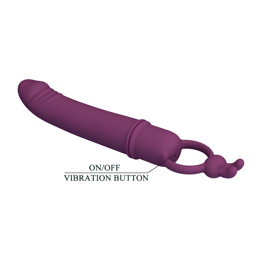 Vibrateur Cora avec Anneau de Maintien - Pretty Love