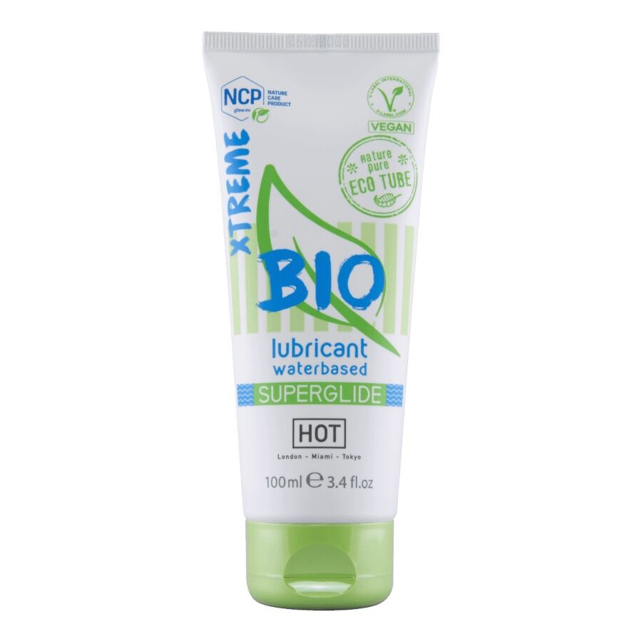 Lubrifiant Bio à Base d'Eau Superglide Xtreme 100ml - HOT