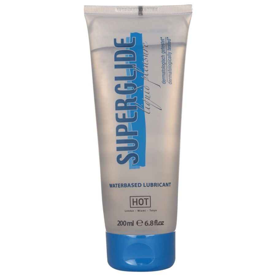 Lubrifiant Intime SuperGlide Liquid Pleasure 200ml - HOT