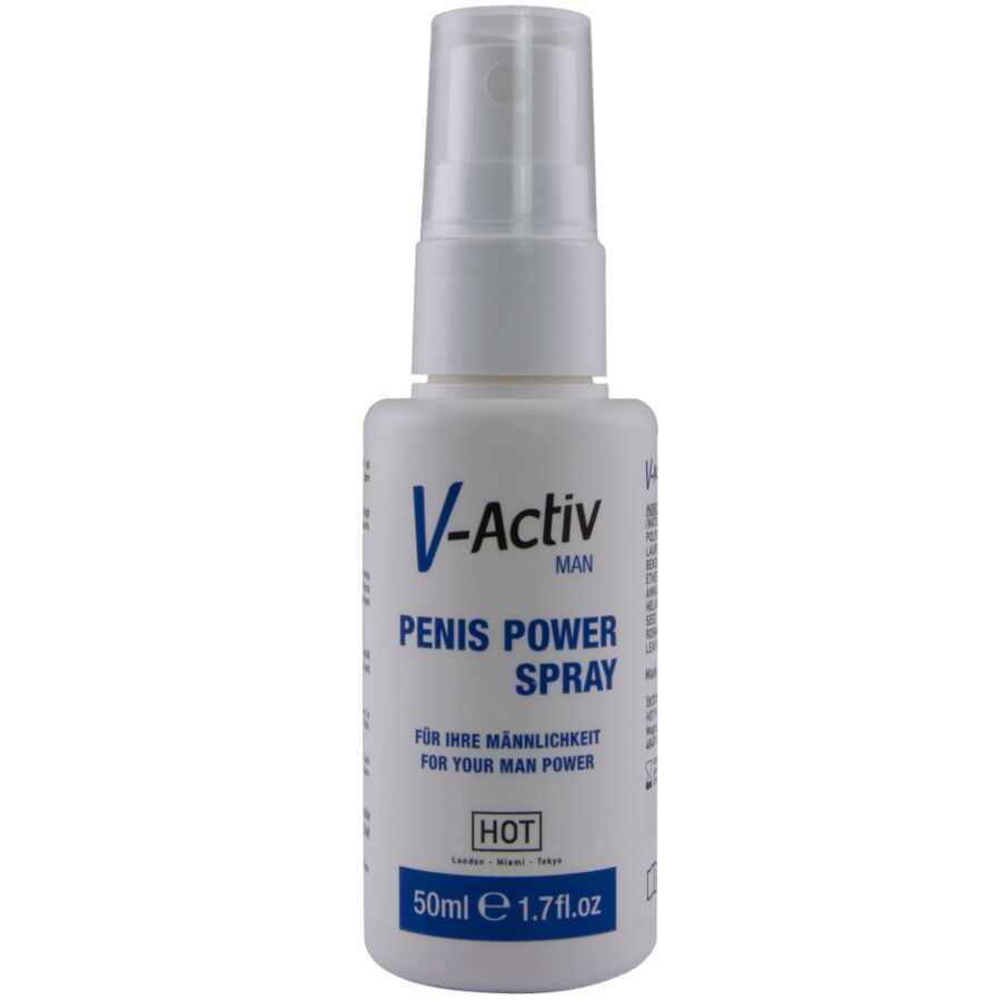 Spray Stimulant Hot V-Activ Pénis 50ml - Hot