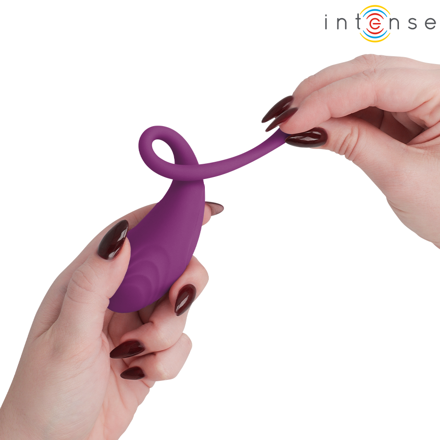 Œuf Vibrant Intense Olivia Purple avec Télécommande