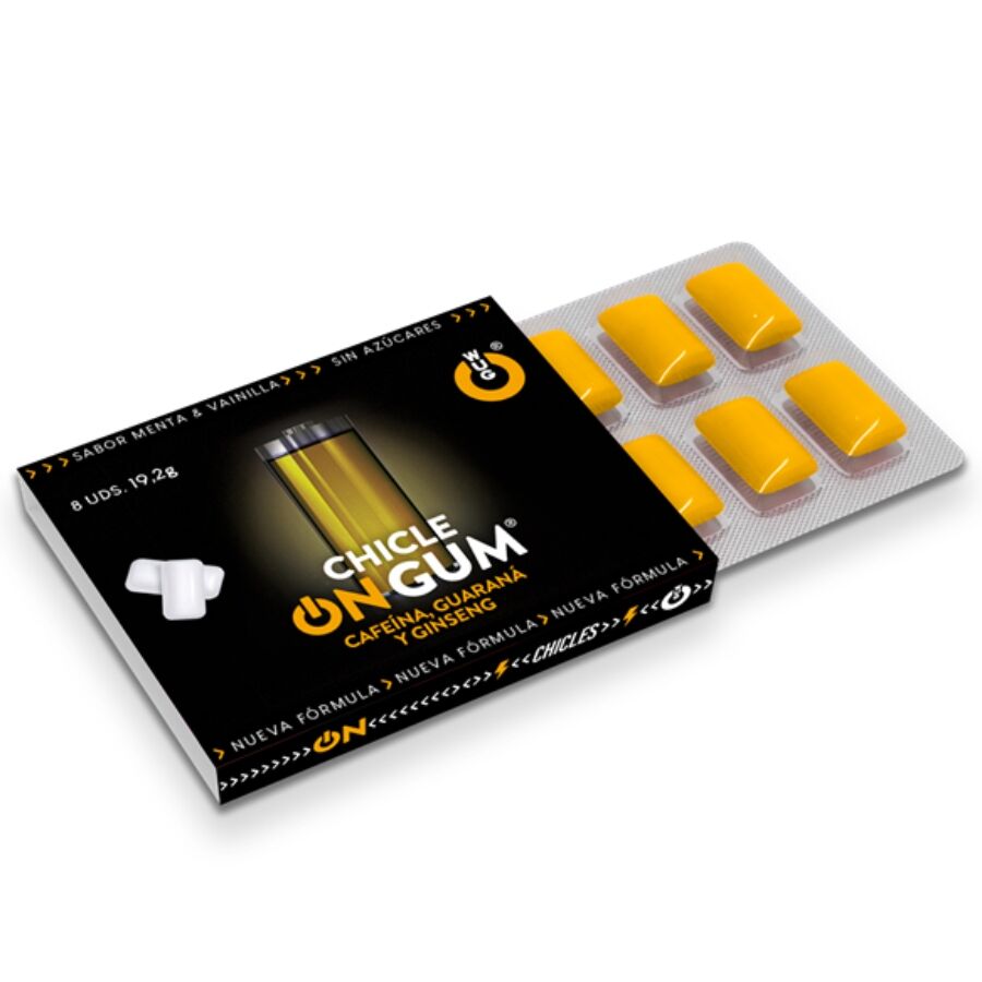 Gomme énergisante WUG Gum caféine ginseng guarana - WUG - WUG GUM