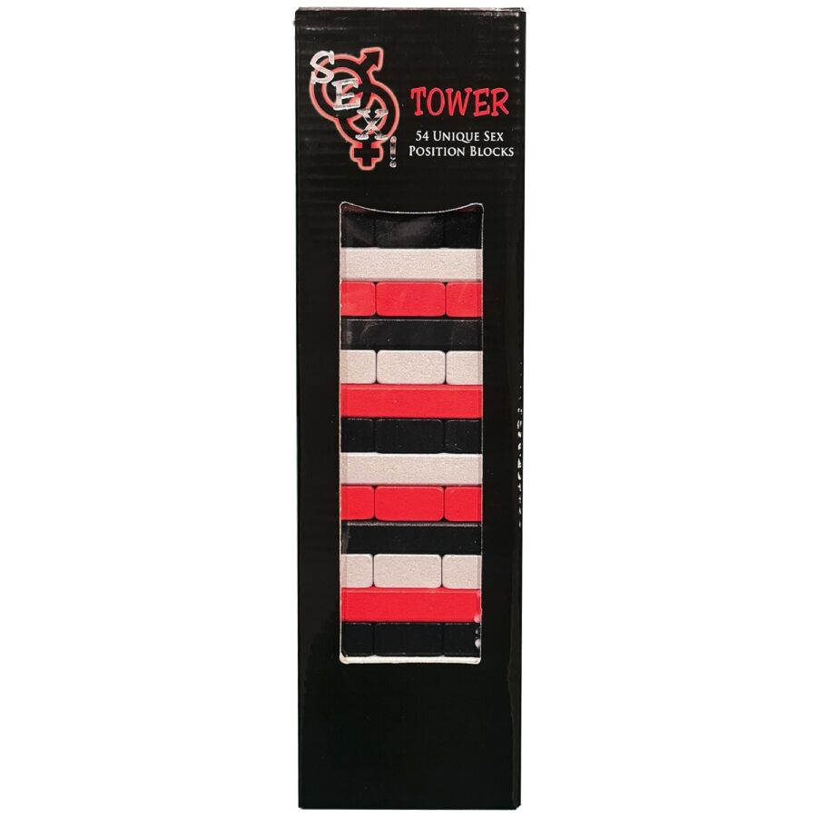 Jeu de Tour Érotique Sex Tower 54 Blocs - Kheper Games
