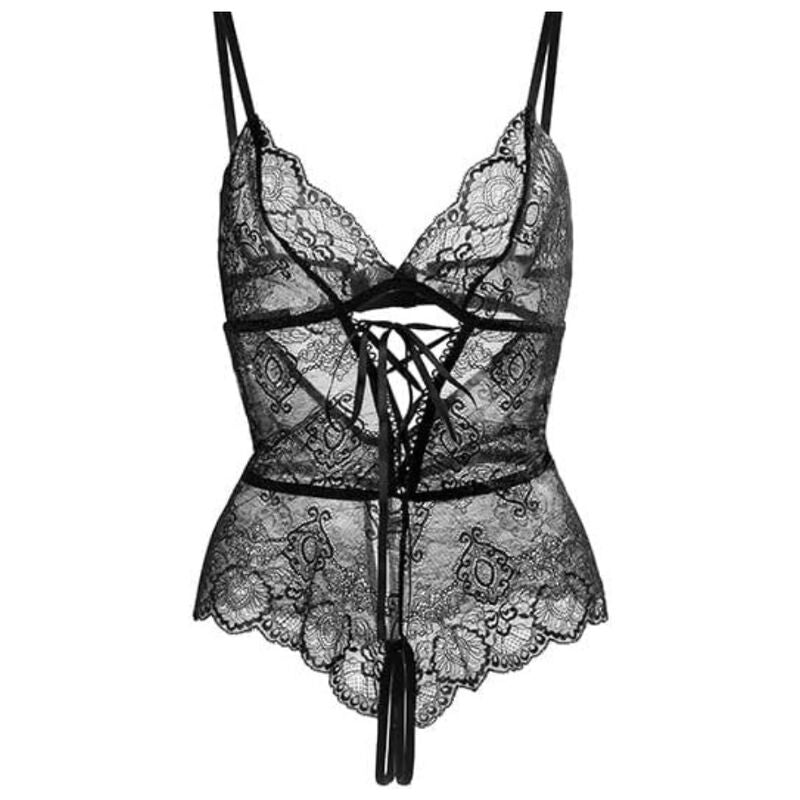 Body Résille Eclipse 2026 Noir Taille Unique - Livco Corsetti