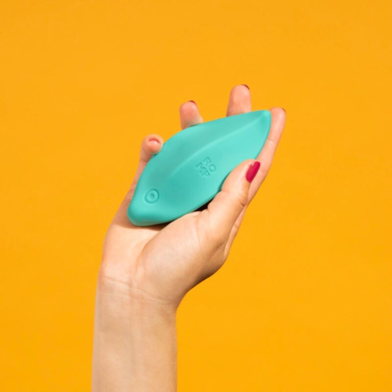 Vibrateur Point G Wave Vert d'Eau - ROMP
