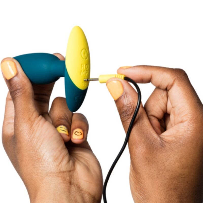 Plug Anal Vibrant Bass 10 cm Vert - ROMP