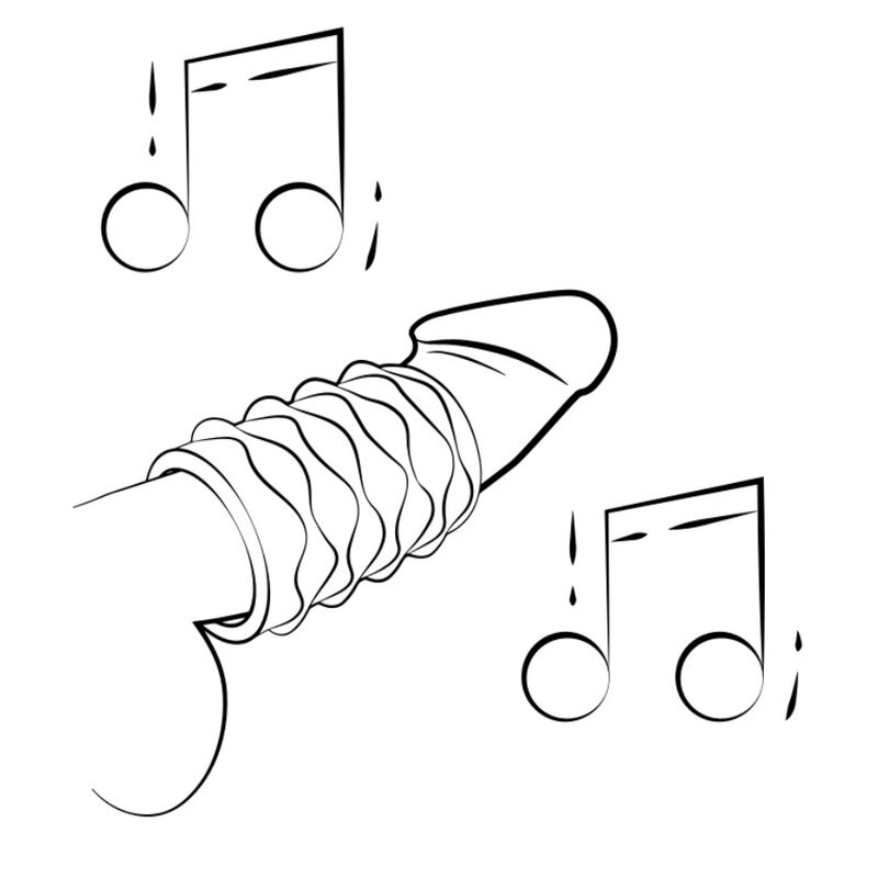 Masturbateur Mâle Transparent Gaine Réversible 6cm - ROMP