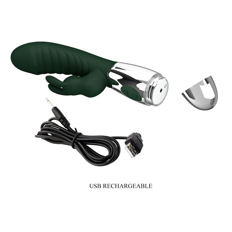 Vibromasseur Lapin Pretty Love Naughty Bunny 30 Fonctions - High Tech