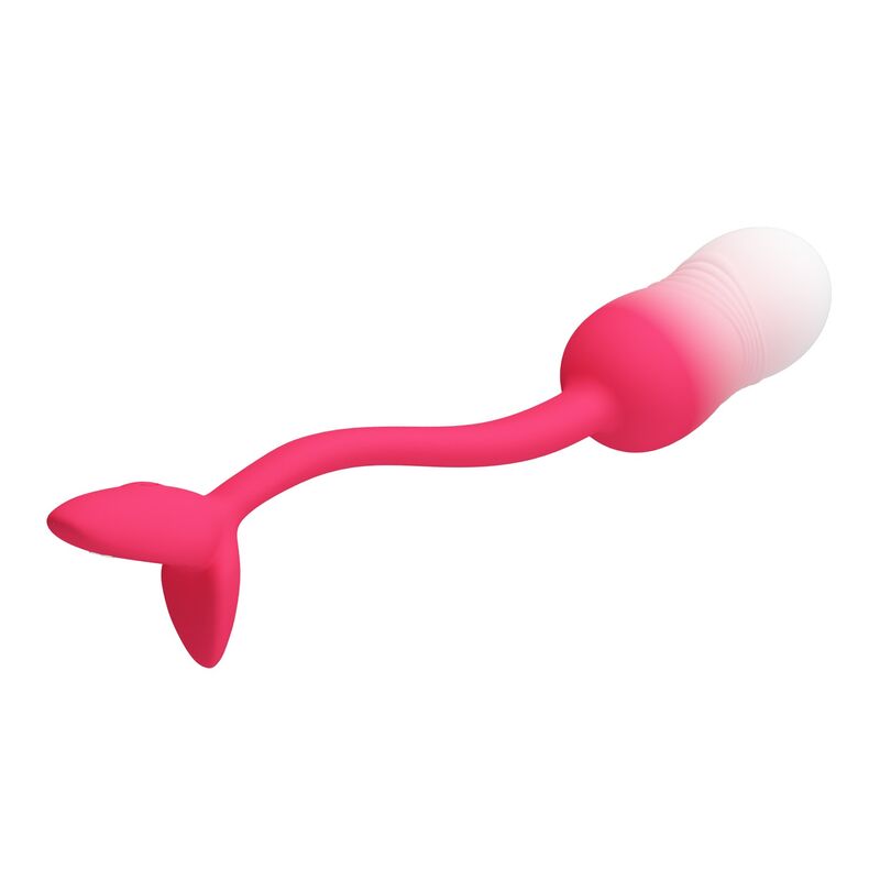 PRETTY LOVE - Å'UF VIBRANT CONTRÔLABLE PAR APPLICATION PULSEN 12 FONCTIONS RECHARGEABLE PAR USB ROSE