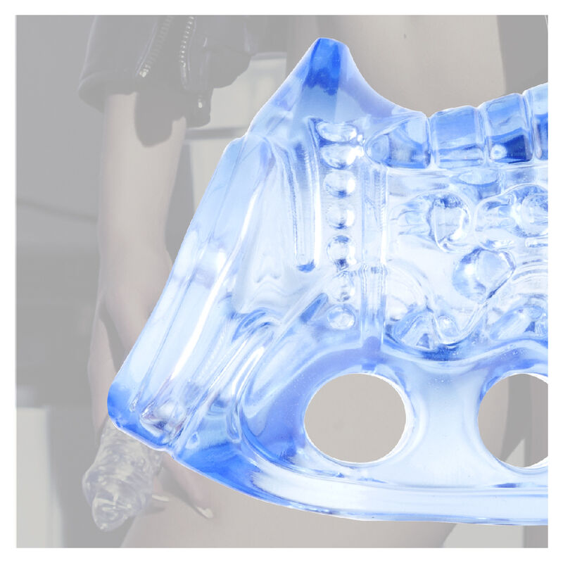 FLESHLIGHT – FLESHSKINS GRIP BLUE ICE MASTURBATEUR MANUEL HOMME BLEU