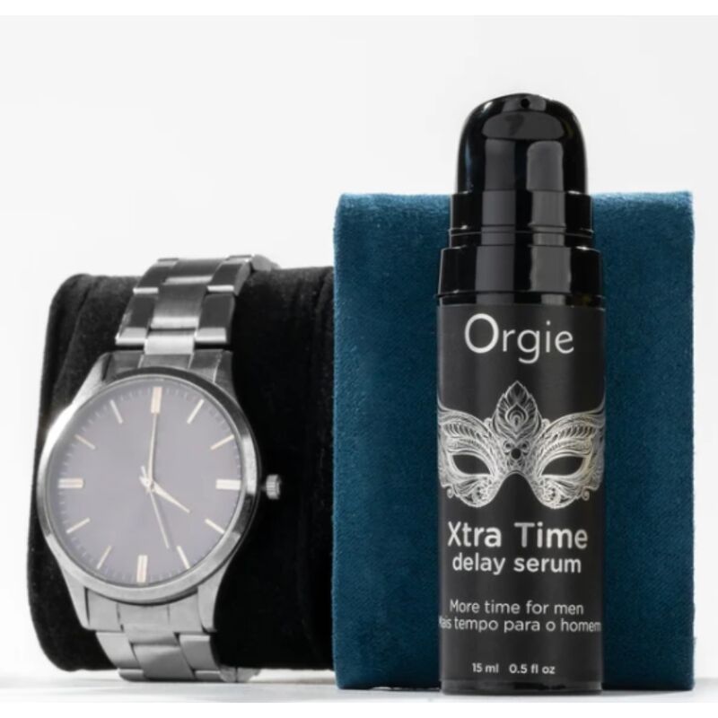 ORGIE - SÉRUM RETARDANT À BASE DE SILICONE XTRA TIME SANS ANESTHÉSIANT 15 ML