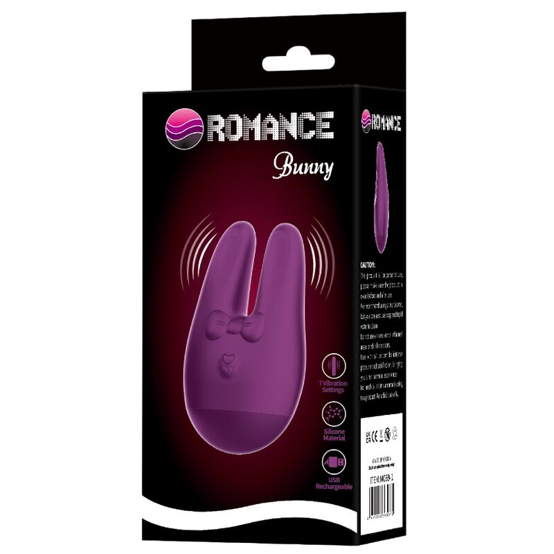 ROMANCE - STIMULATEUR EXTERNE LAPIN 7 MODES DE VIBRATION