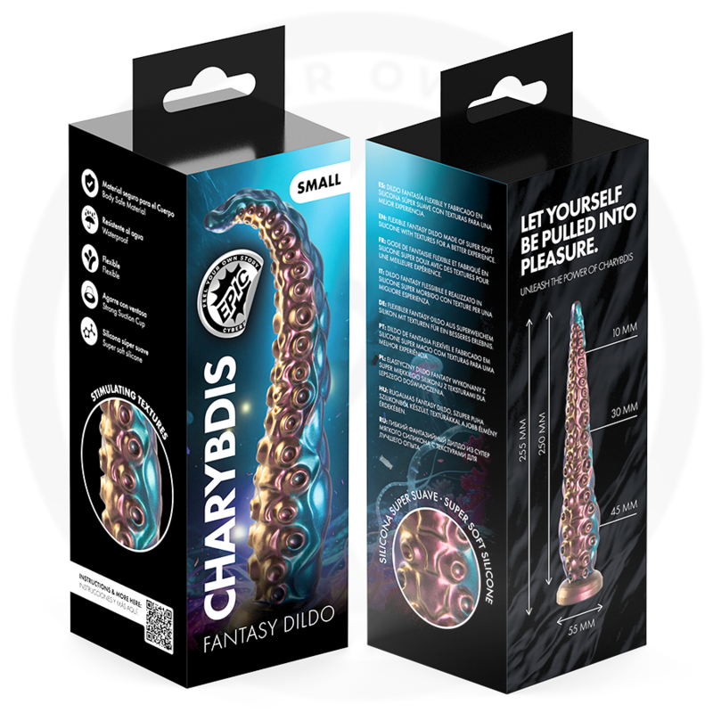 EPIC - GODEMICHET À TENTACULE DE CHARYBIDE PETITE TAILLE