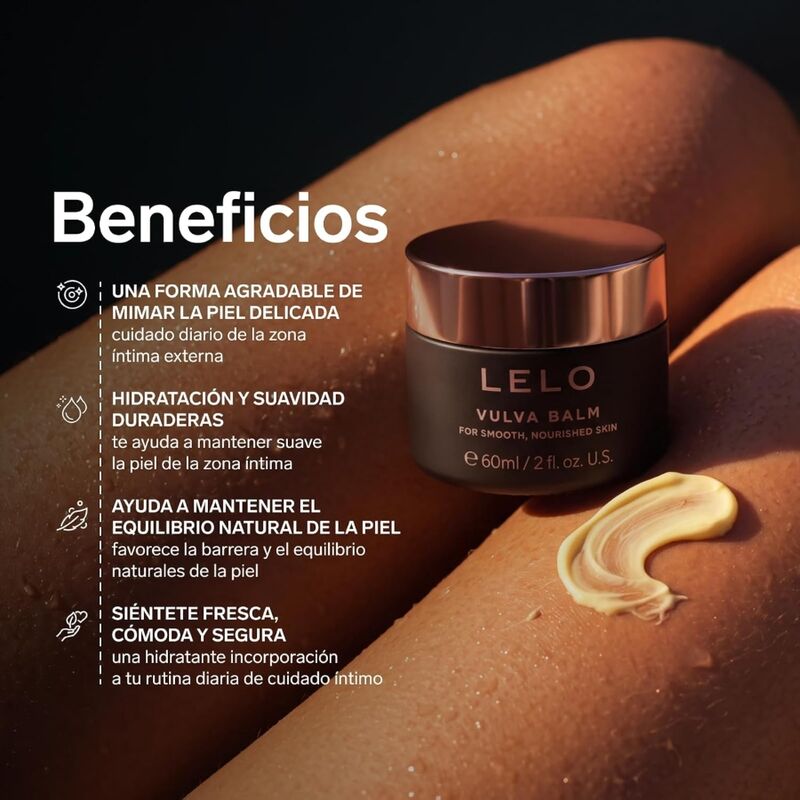 LELO - BAUME VULVAIRE SOIN HYDRATANT APAISANT POUR LA ZONE INTIME EXTERNE