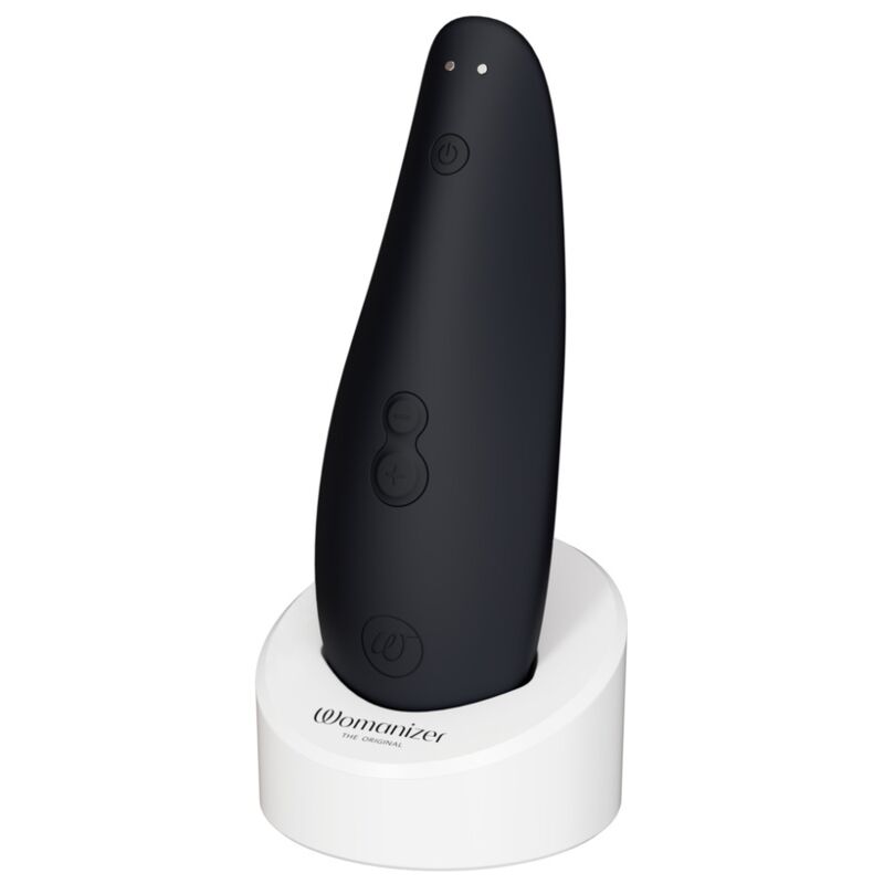 WOMANIZER - STIMULATEUR CLITORIAL À SUCCION CLASSIQUE 2 - 10 NIVEAUX D'INTENSITÉ - NOIR