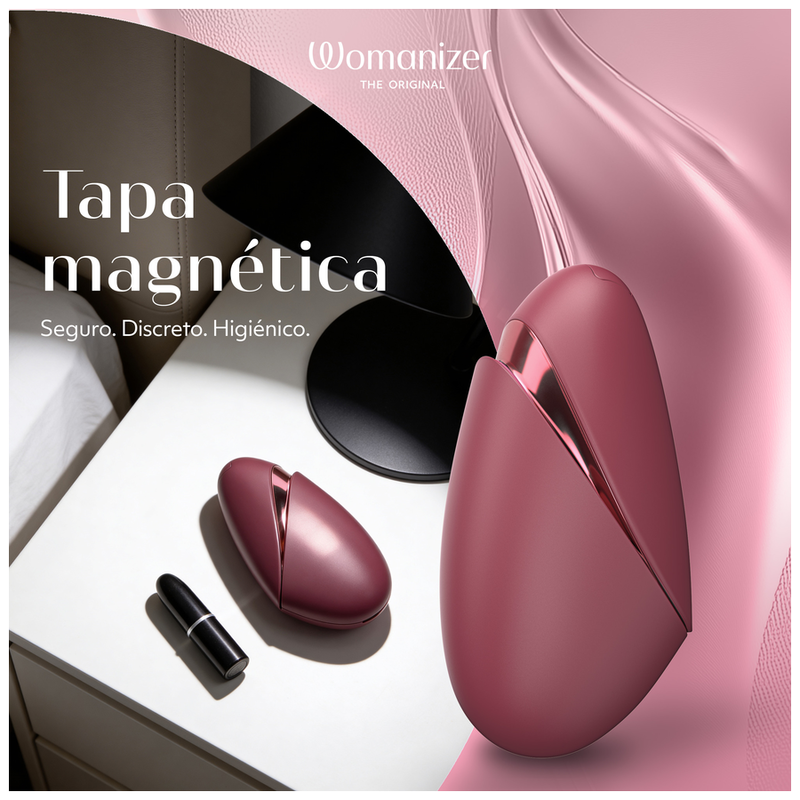 WOMANIZER - STIMULATEUR CLITORIAL 3D NEXT LIBERTY BORDEAUX