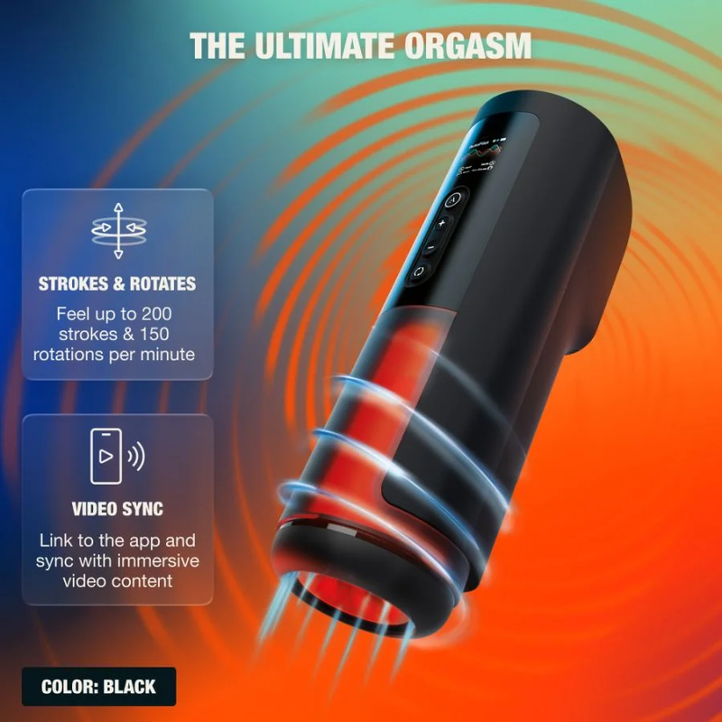 ARCWAVE - THRUSTER STROKER MASCULIN AUTOMATIQUE AVEC VA-ET-VIENT, ROTATION ET CONTRÔLE