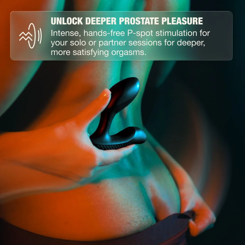 ARCWAVE - PERK MASSEUR DE PROSTATE VIBRANT À DOUBLE MOTEUR ET TÉLÉCOMMANDE NOIR