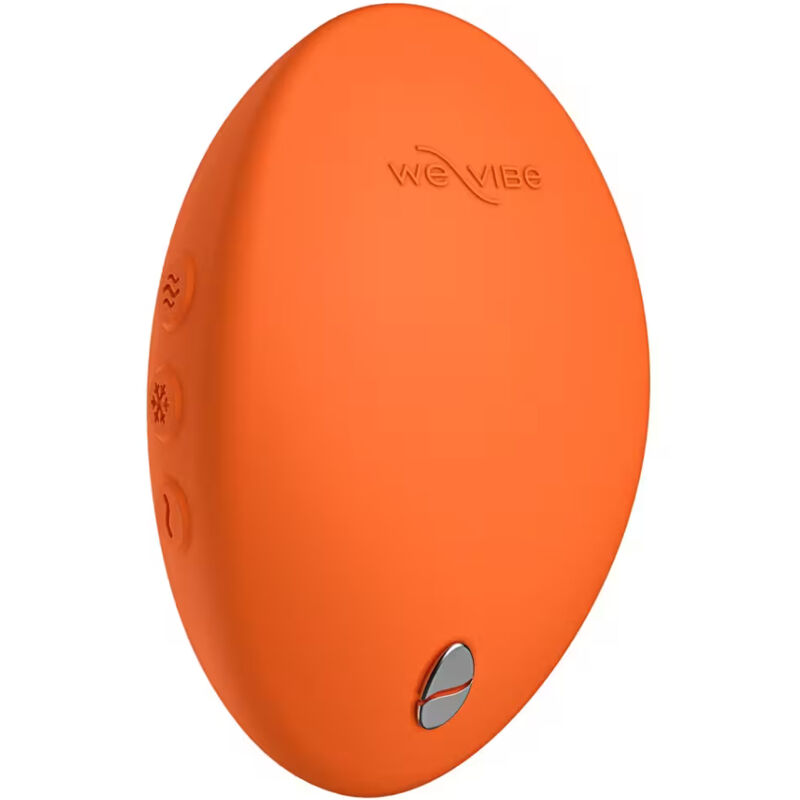 WE-VIBE - VIBRATEUR CHAUFFANT ET REFROIDISSANT À TEMPÉRATURE MANDARINE
