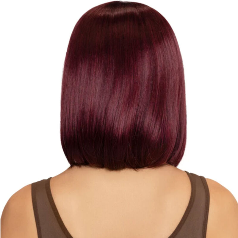 LEG AVENUE - PERRUQUE CARRÉ PLONGEANT BORDEAUX ONE SIZE