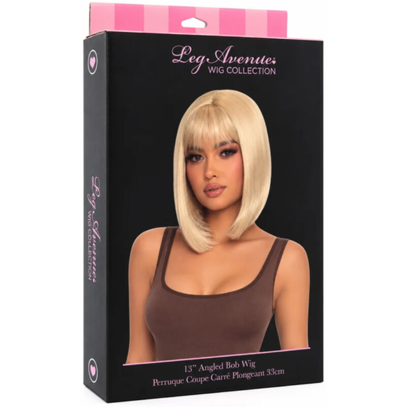 LEG AVENUE - PERRUQUE CARRÉ PLONGEANT BLOND ONE SIZE