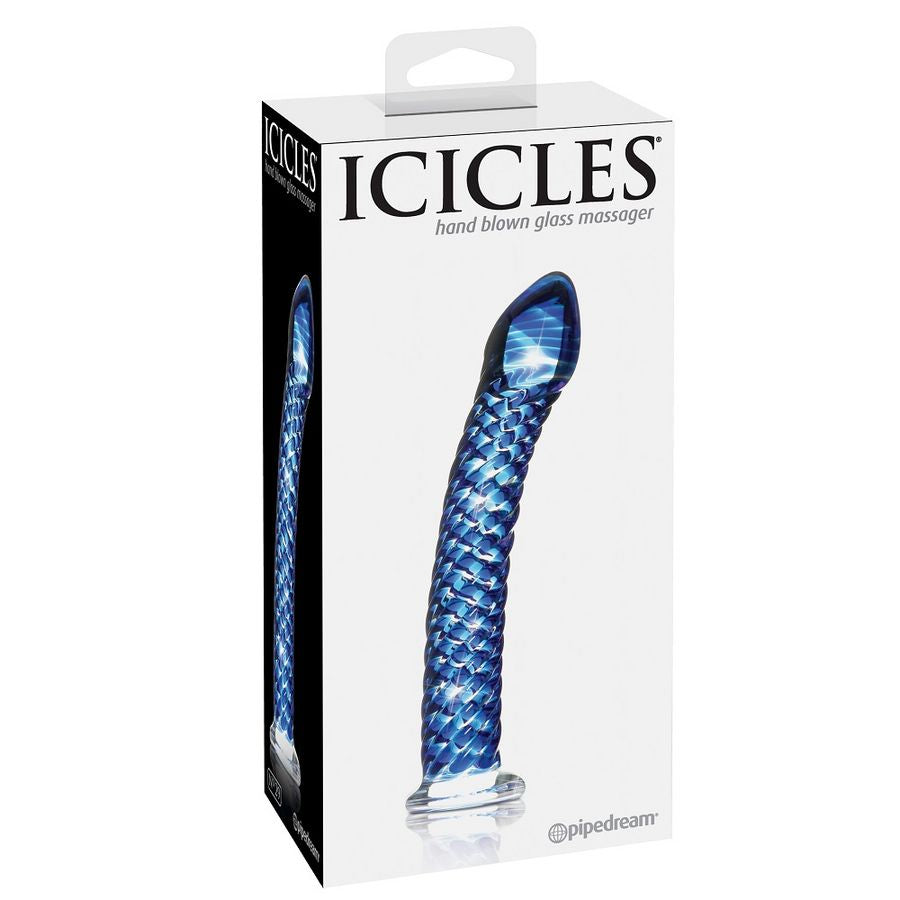 Gode en Verre Icicles N°29 Transparent - Pipedream