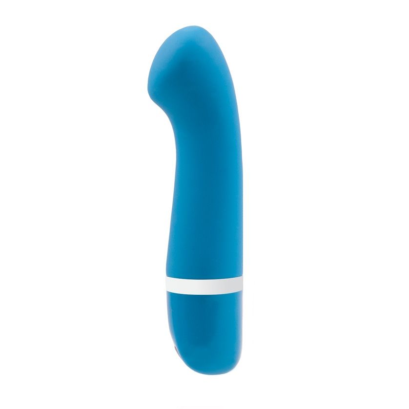 B Swish - Mini Vibro Bdesired Deluxe Incurvé - Bleu